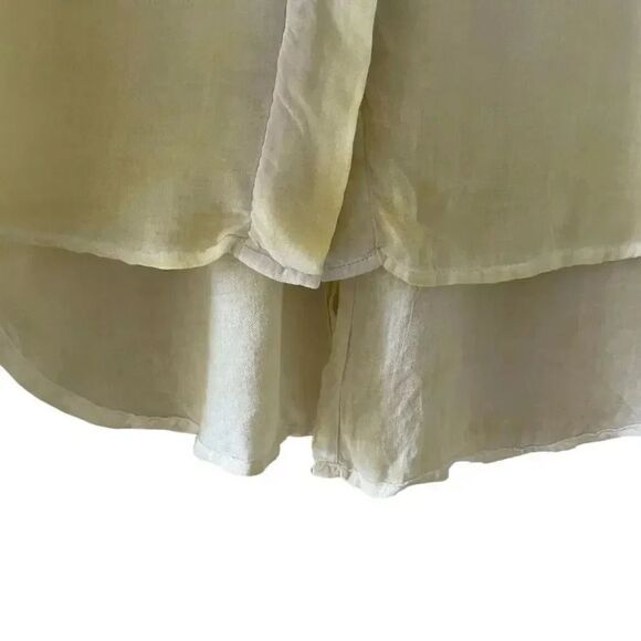 Cloth & Stone Women’s Lime Ombre Asymmetrical Lightweight Soft Bohemian XS #1105 - Picture 10 of 15